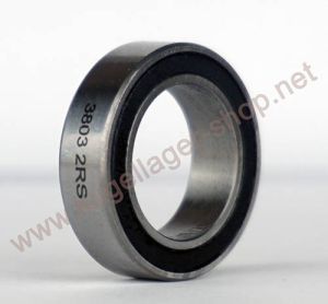 3803 2RS Zweireihiges Schraegkugellager 17x26x7 mm