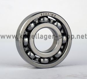 6202/W8 Kugellager 15x35x8 mm (Rillenkugellager 35x15x8mm - Sonderbreite)