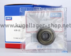 628 2Z SKF Rillenkugellager 8 x 24 x 8 mm