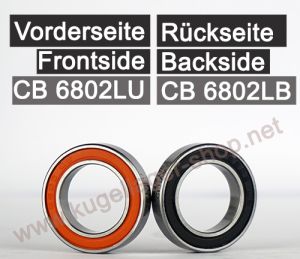 6802LU / 6802LB Keramiklager 15x24x5mm - Kugellager mit Keramikkugeln