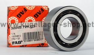 3204-B-TVH-C3 FAG Schrägkugellager 20 x 47 x 20.6 mm