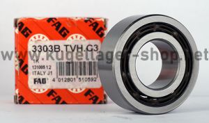 3303-B-TVH-C3 FAG Schraegkugellager 17 x 47 x 22.2 mm