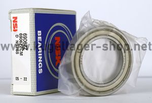 6906 ZZ CM NSK Rillenkugellager 30x47x9 mm