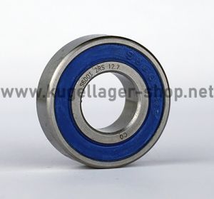S6001 2RS-12.7 mm zölliges Kugellager in Edelstahl rostfrei 12,7x28x8 mm