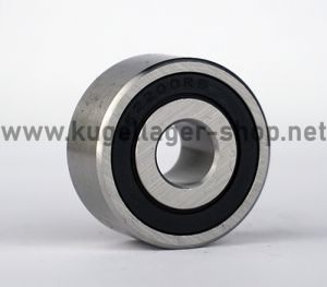 S62200 2RS (S62200RS / SS-62200-2RS) Edelstahl Kugellager 10x30x14 mm, beidseitige Gummidichtung.