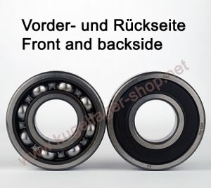 6204-RSH SKF Rillenkugellager 20 x 47 x 14 mm