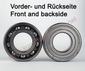 6203-Z SKF Rillenkugellager 17 x 40 x 12 mm