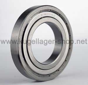 SS-16006-ZZ Edelstahl Rillenkugellager 30x55x9 mm.