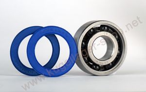 Hybridlager SS HC6001-TN9-HC5-CB CSB inkl. Dichtung 2RS/2RZ/2RSL 12x28x8 mm