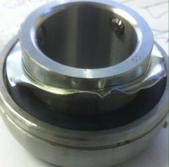Dichtung vom Edelstahl Lagerbock mit Welle 40 mm